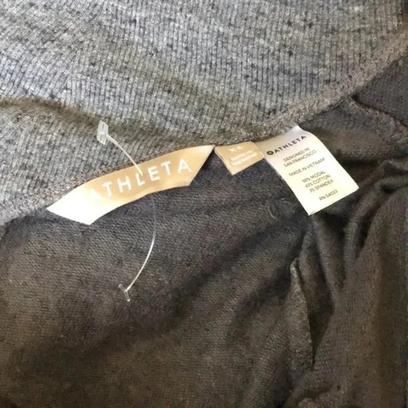 Athleta open Draped Cardigan Gray XS - Picture 6 of 7